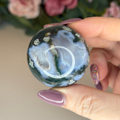 Moss Agate Spheres