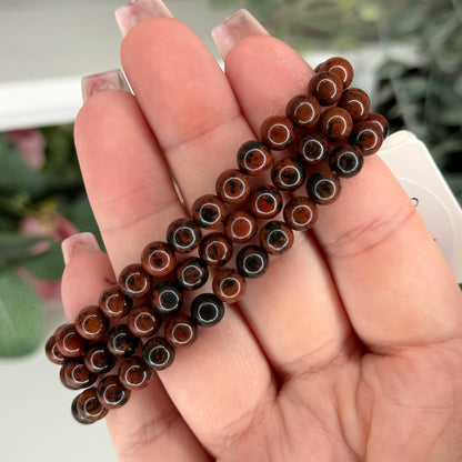 Mahogany Obsidian Bracelet (6mm)