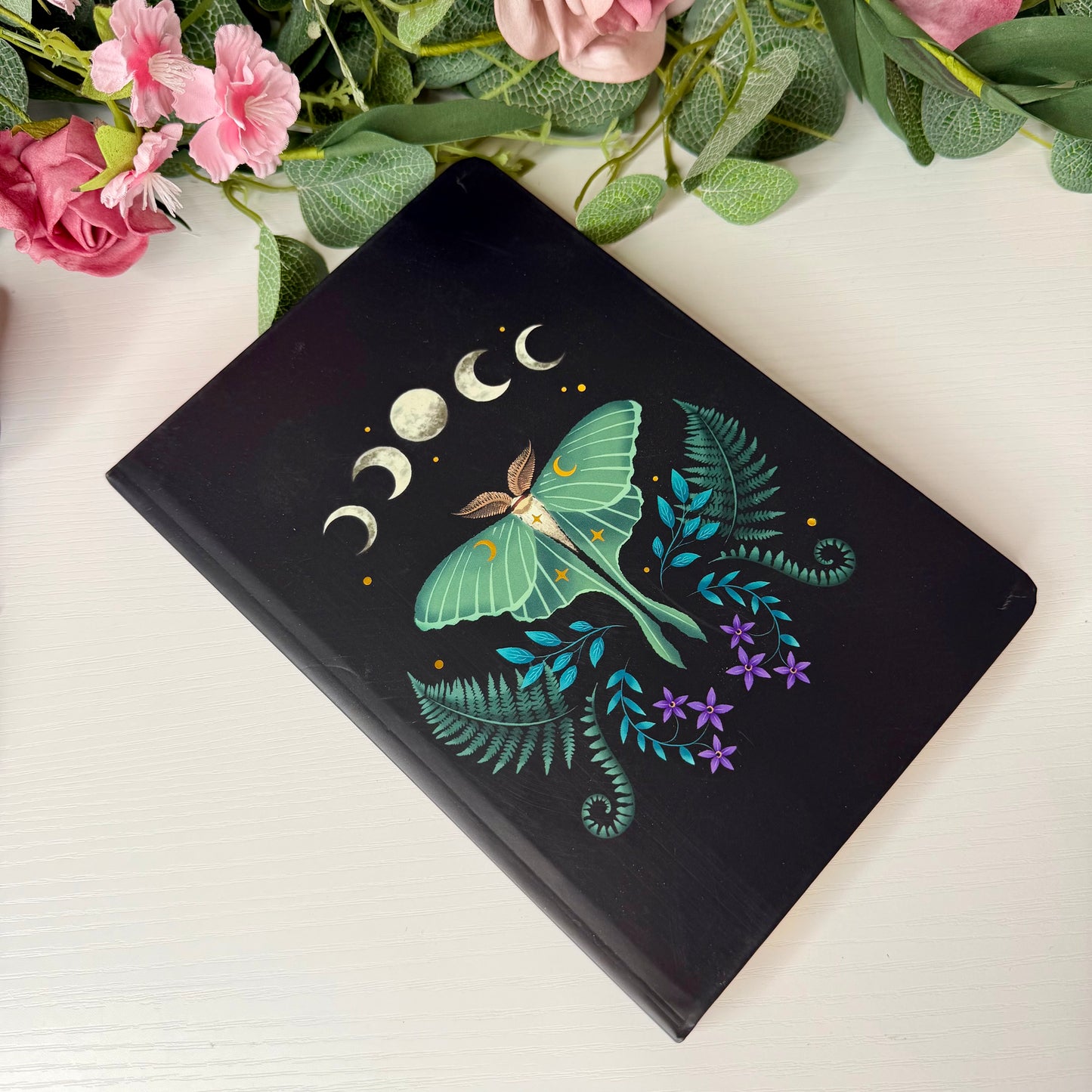 Dark Forest Moth Notebook