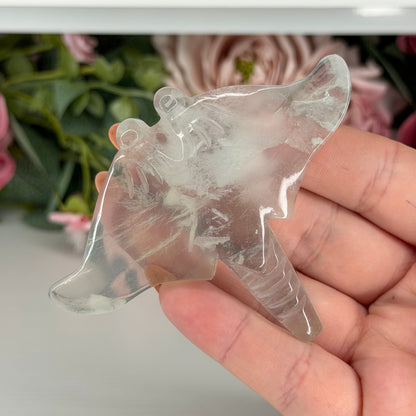 Fluorite Manta Ray
