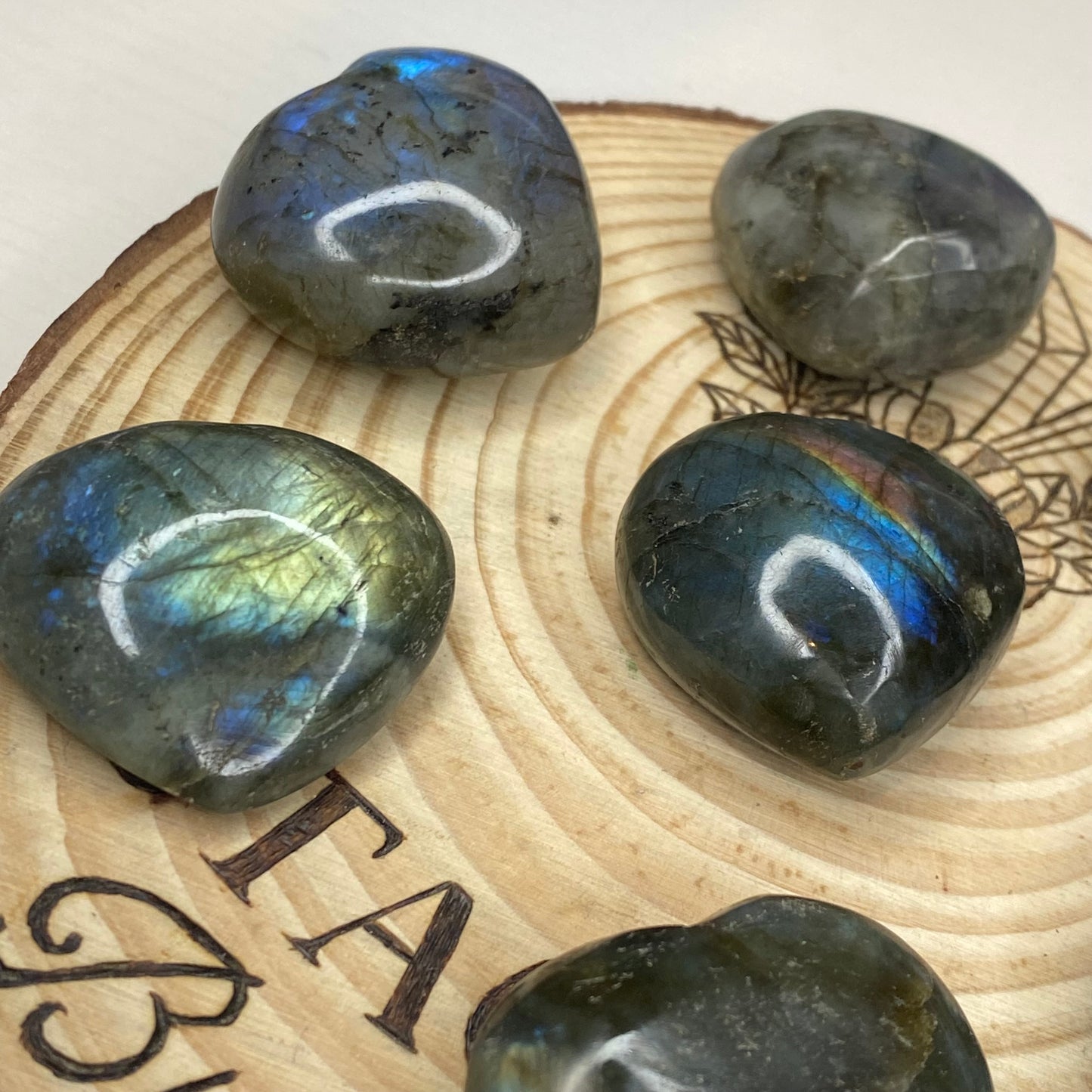 Labradorite Heart (Intuitively Chosen)