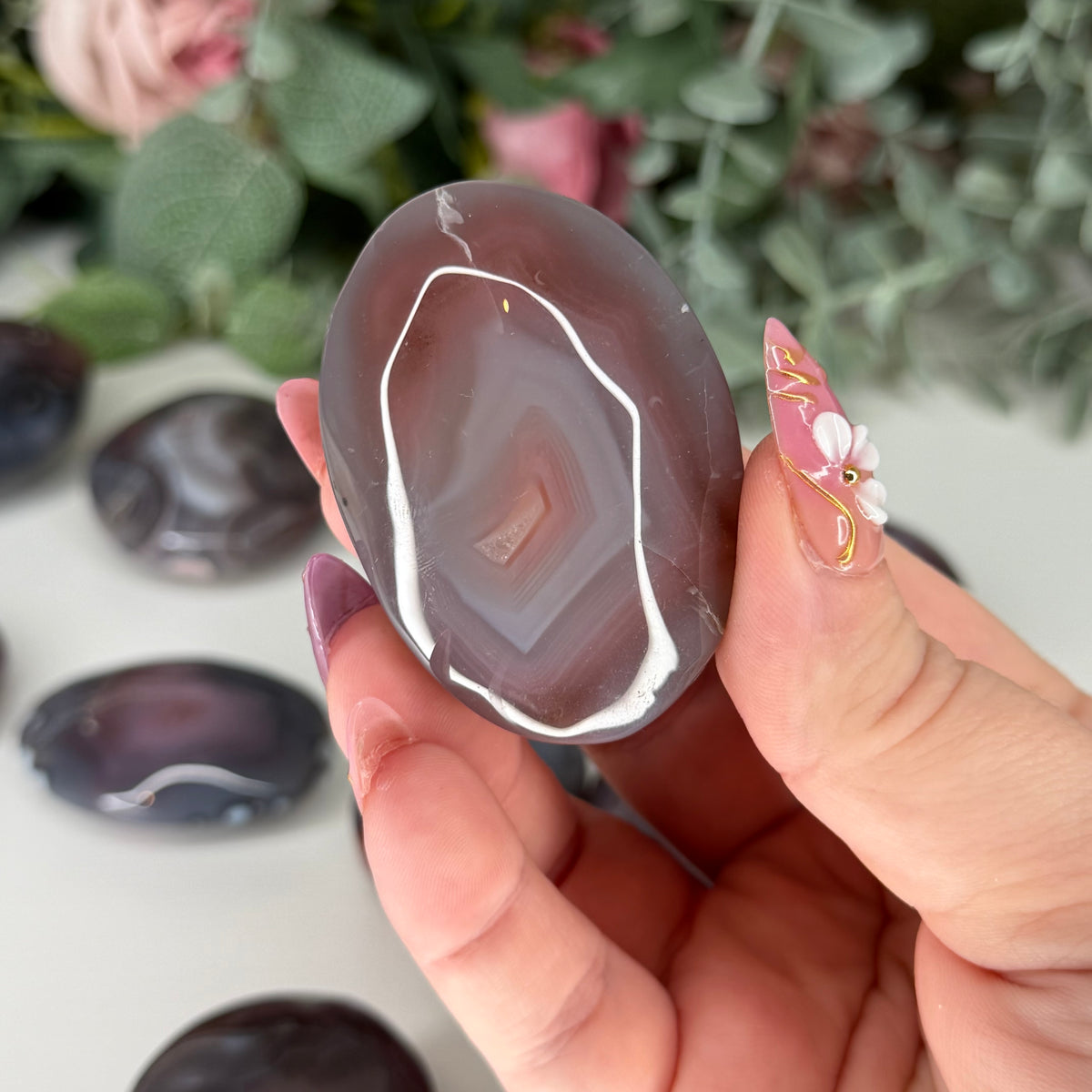 Swazi Agate Palmstones