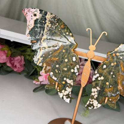 Ocean Jasper Butterfly Wings B