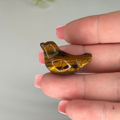 Tigers Eye Mini Bird