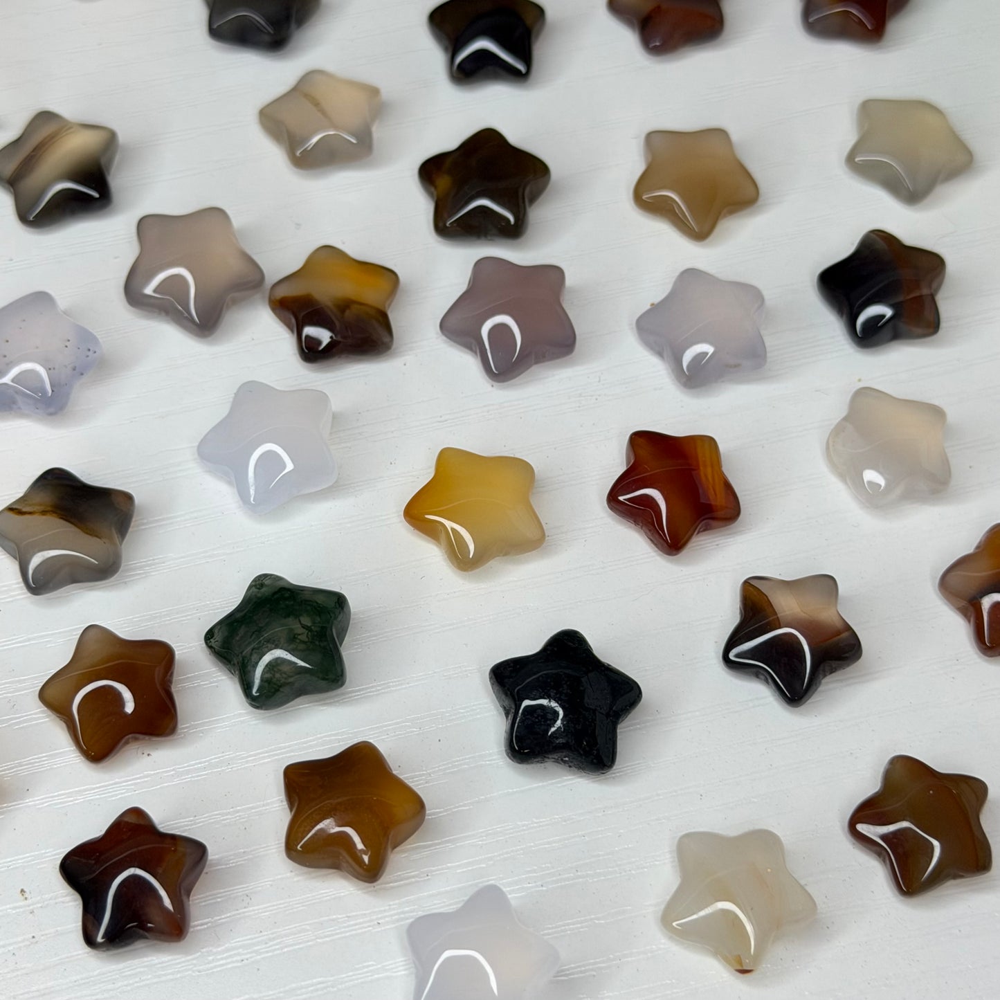 Mixed Agate Mini Stars (Intuitively Chosen)