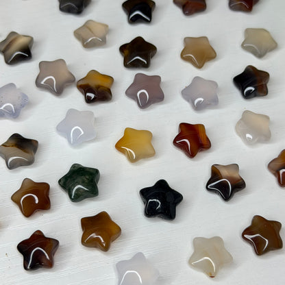 Mixed Agate Mini Stars (Intuitively Chosen)