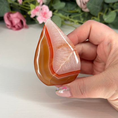 Carnelian Teardrops