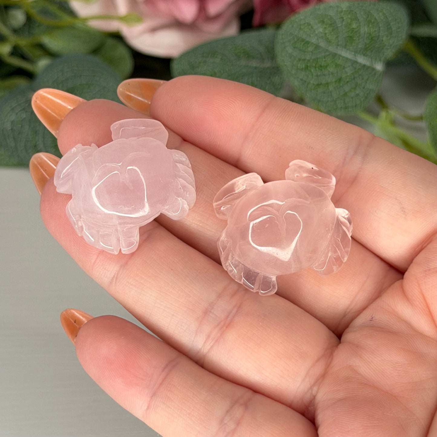 Rose Quartz Crab
