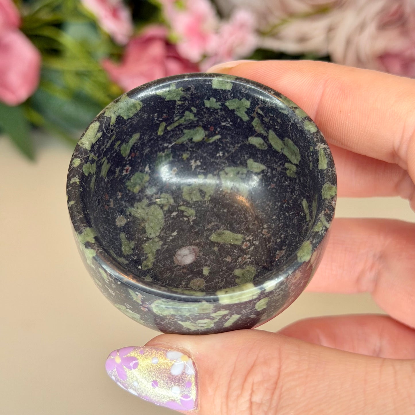 Plum Blossom Jade Bowl