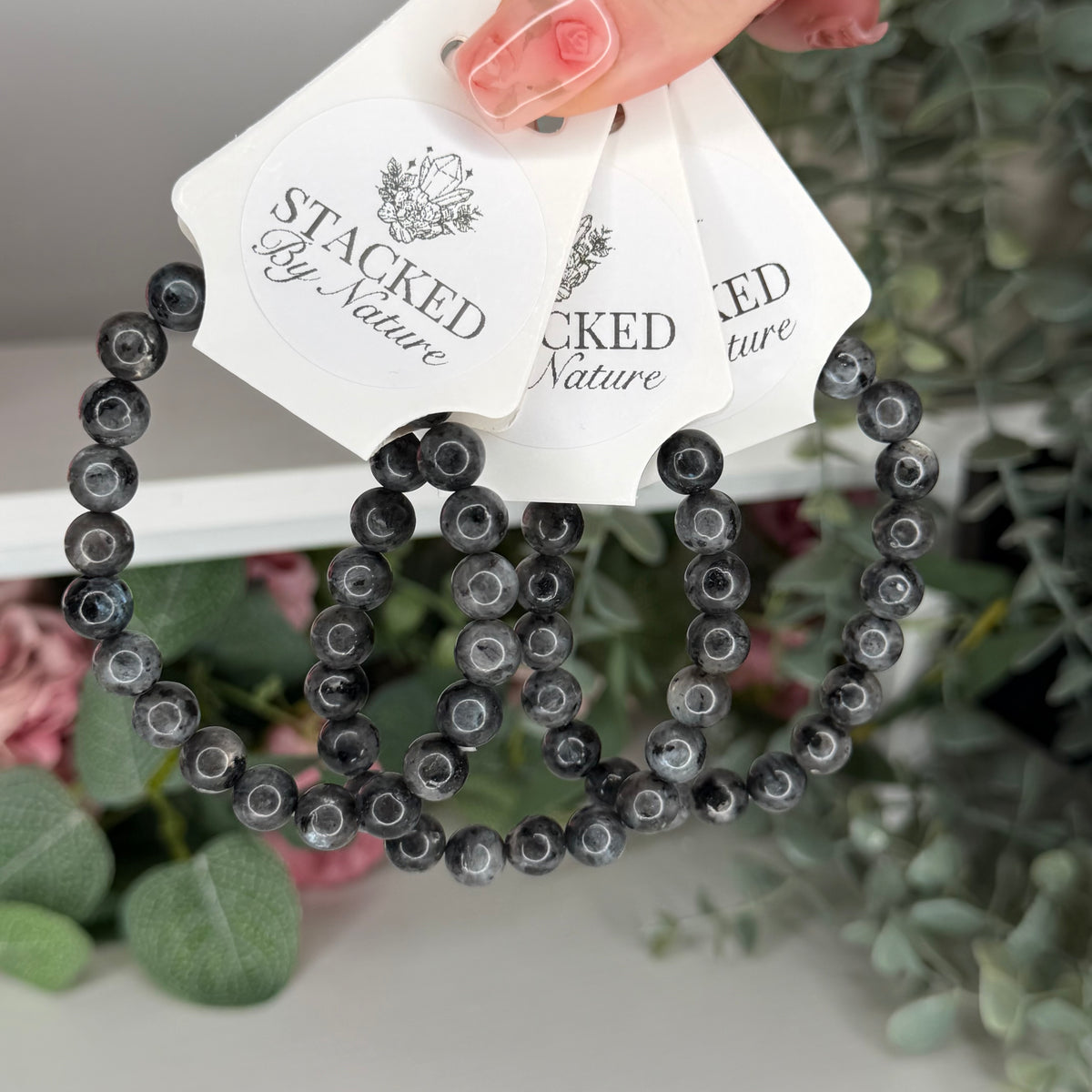 Larvikite Bracelet (8mm)