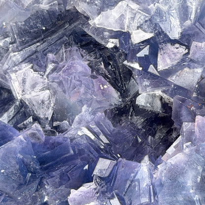 Blue Fluorite Specimen Stand Included
