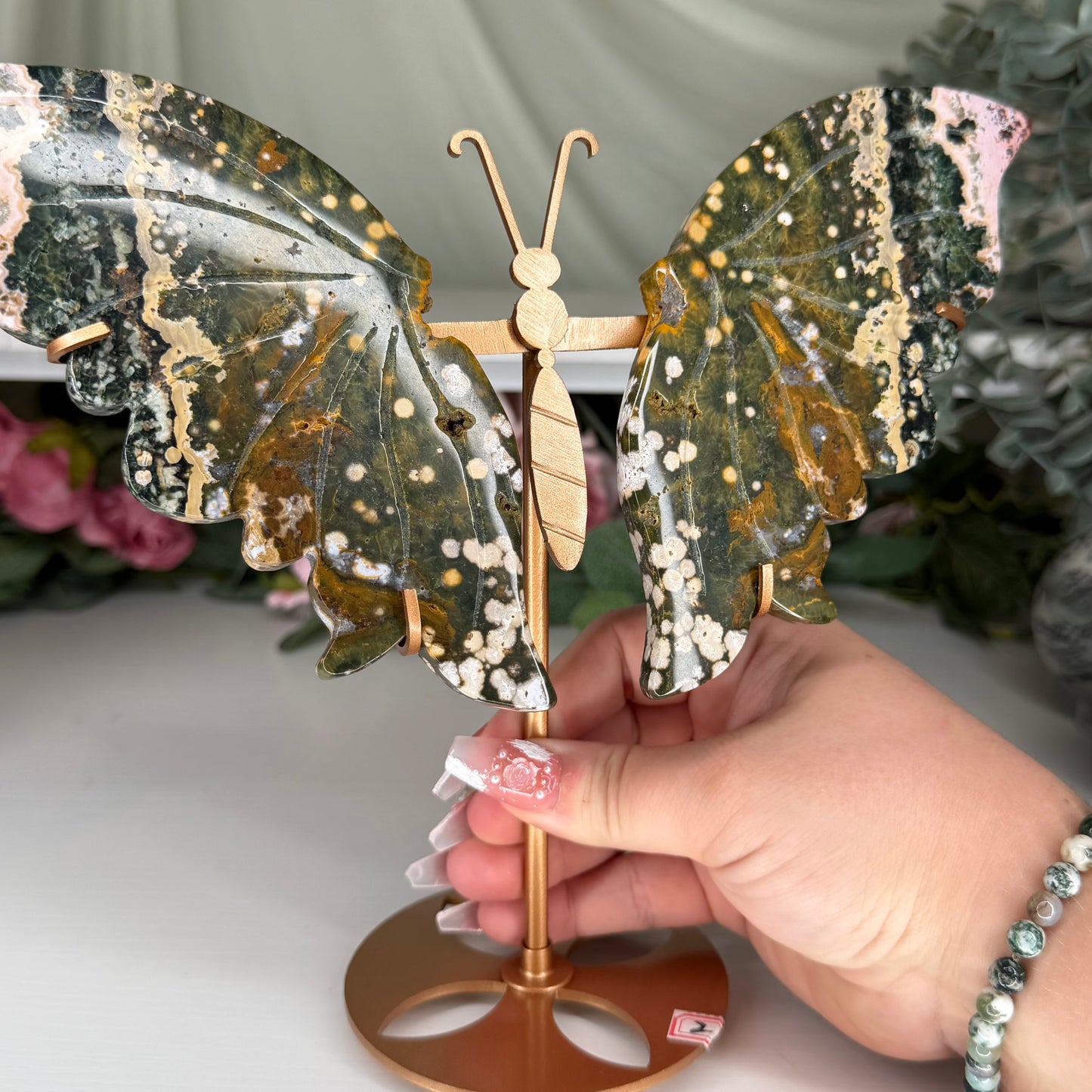 Ocean Jasper Butterfly Wings B
