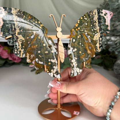 Ocean Jasper Butterfly Wings B