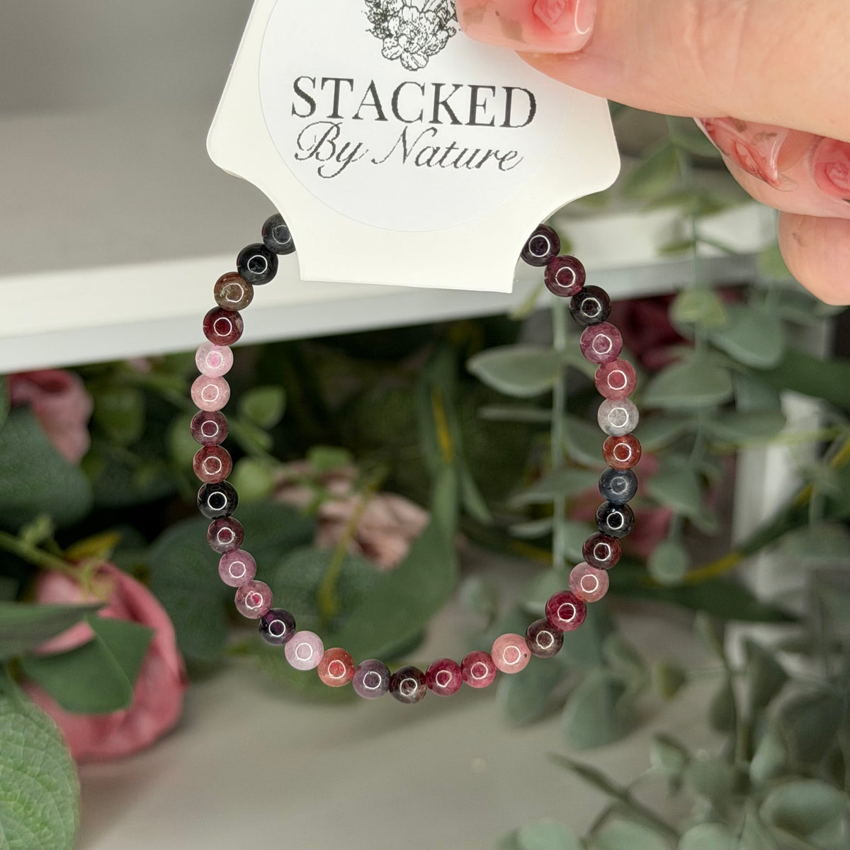 Rainbow Spinel Bracelet (4mm)