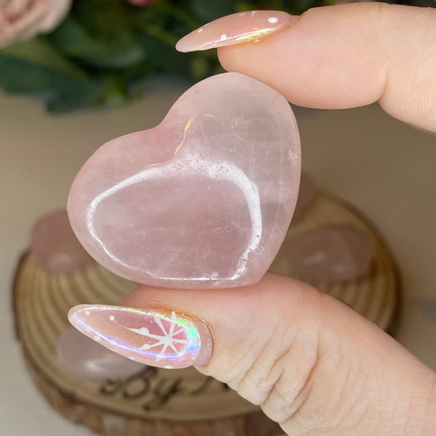 Rose Quartz Heart (Intuitively Chosen)