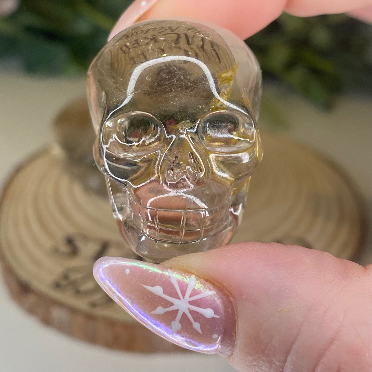 Smokey Quartz Skulls