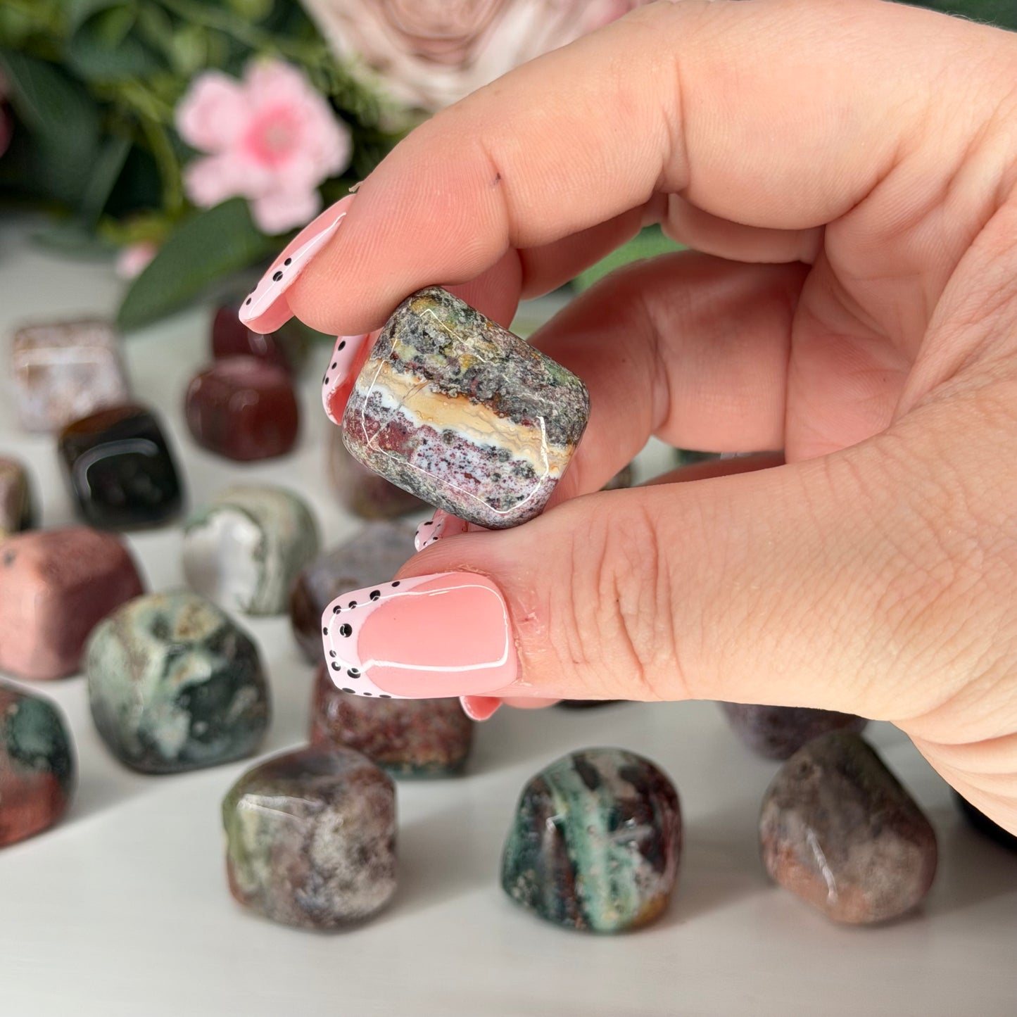 Unicorn Jasper Tumble