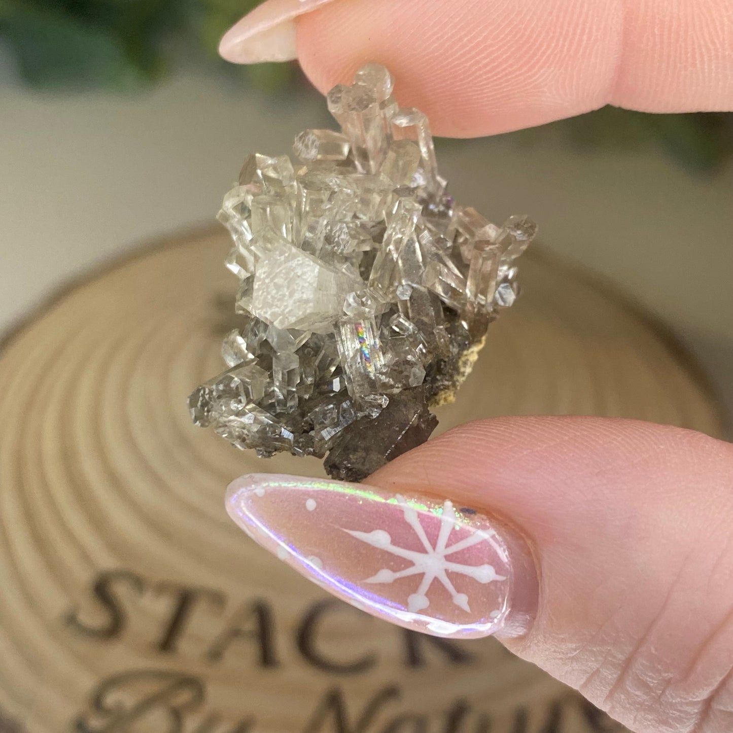 Rare Aurora Calcite Cluster