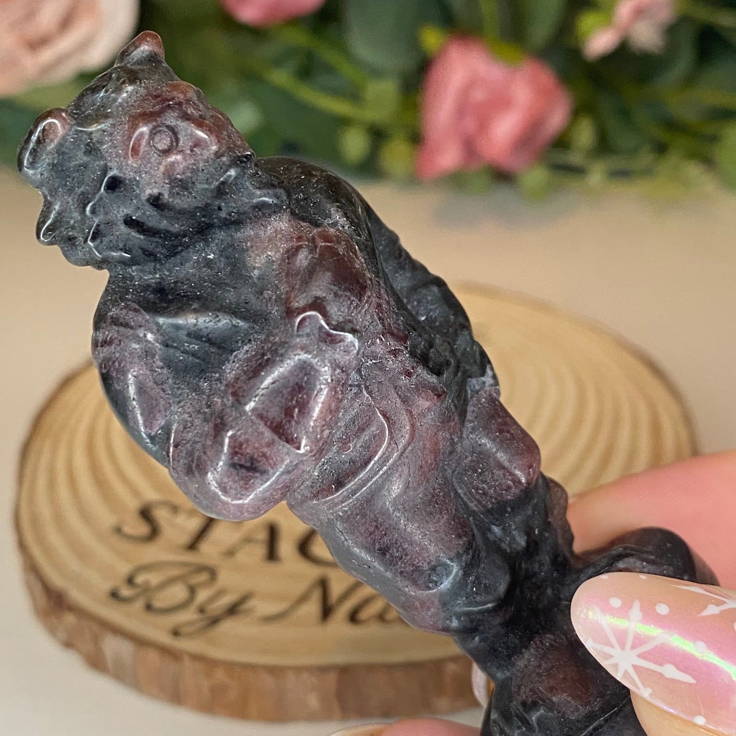 Garnet Beauty and The Beast Set