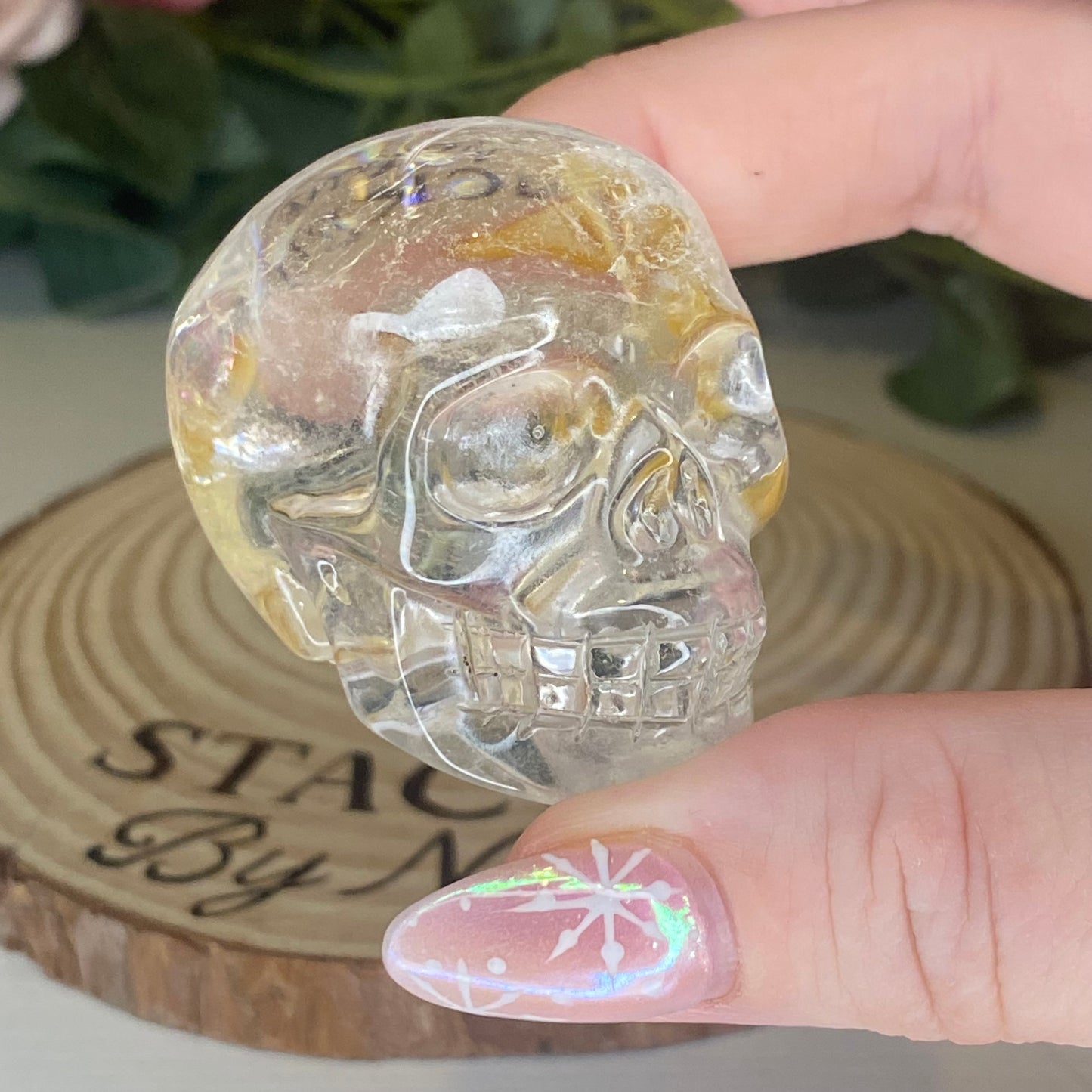 Clear Quartz Skulls