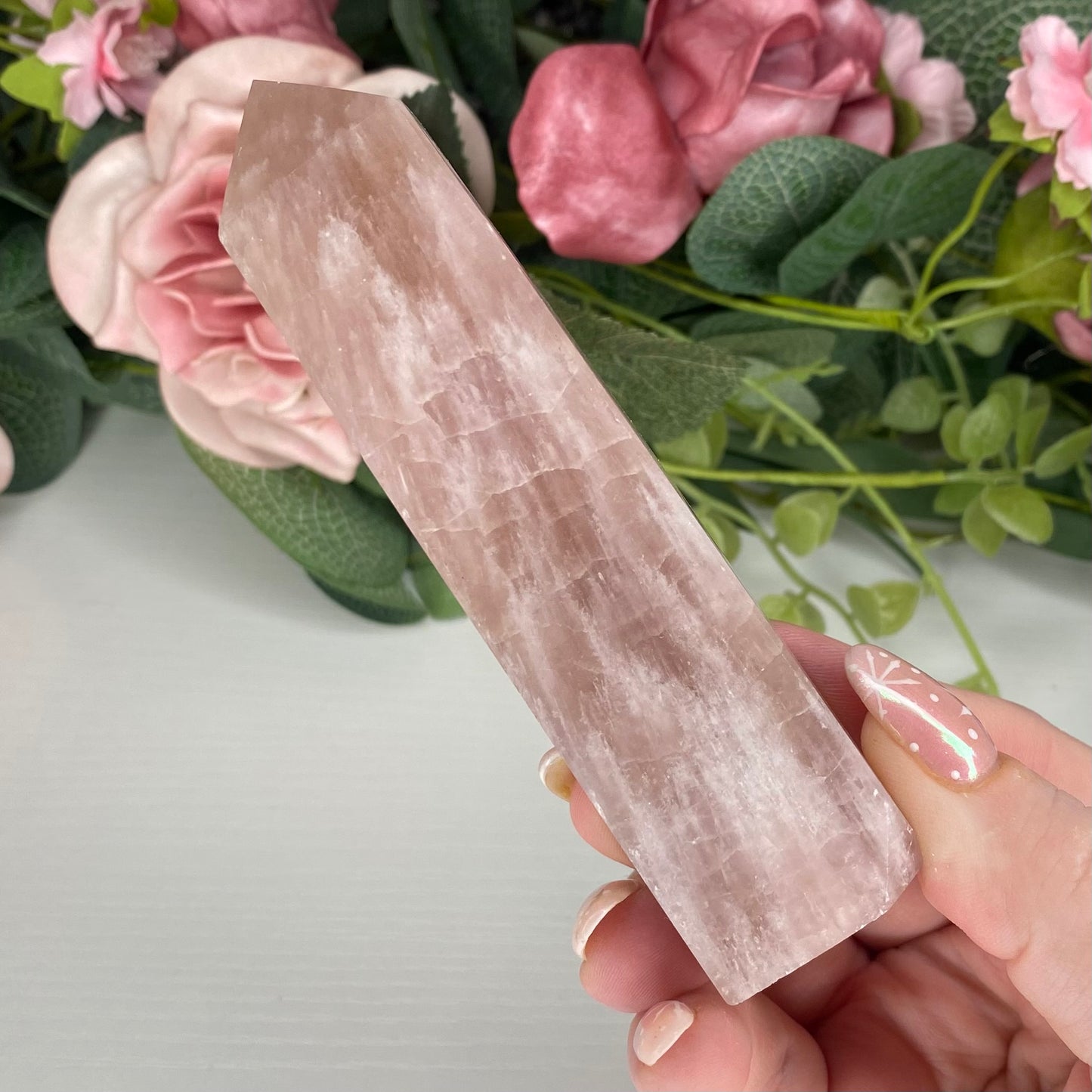 Dusty Pink Tourmaline Towers