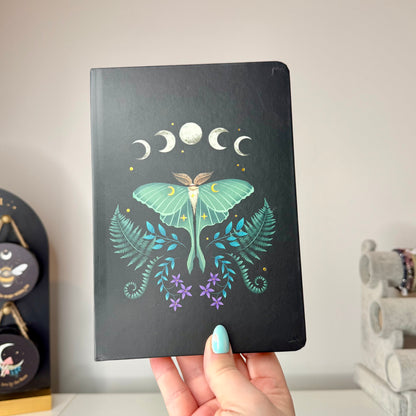 Dark Forest Moth Notebook