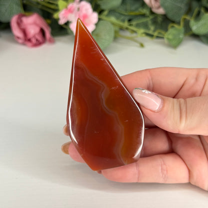 Carnelian Teardrops