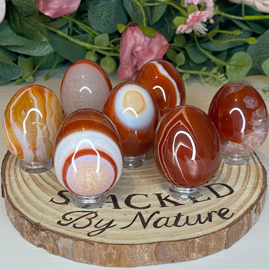 Carnelian Egg (Intuitively Chosen)