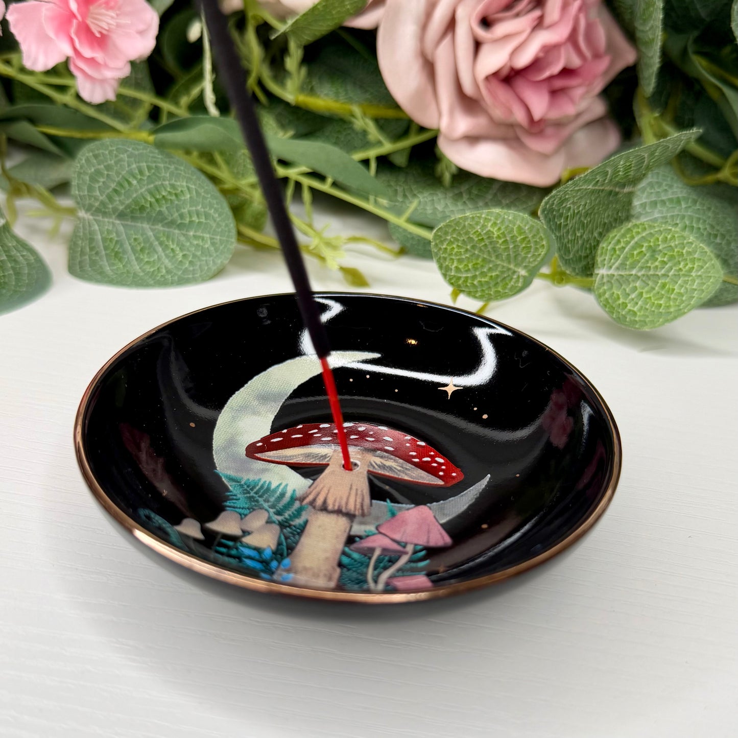 Forest Mushroom Incense Holder