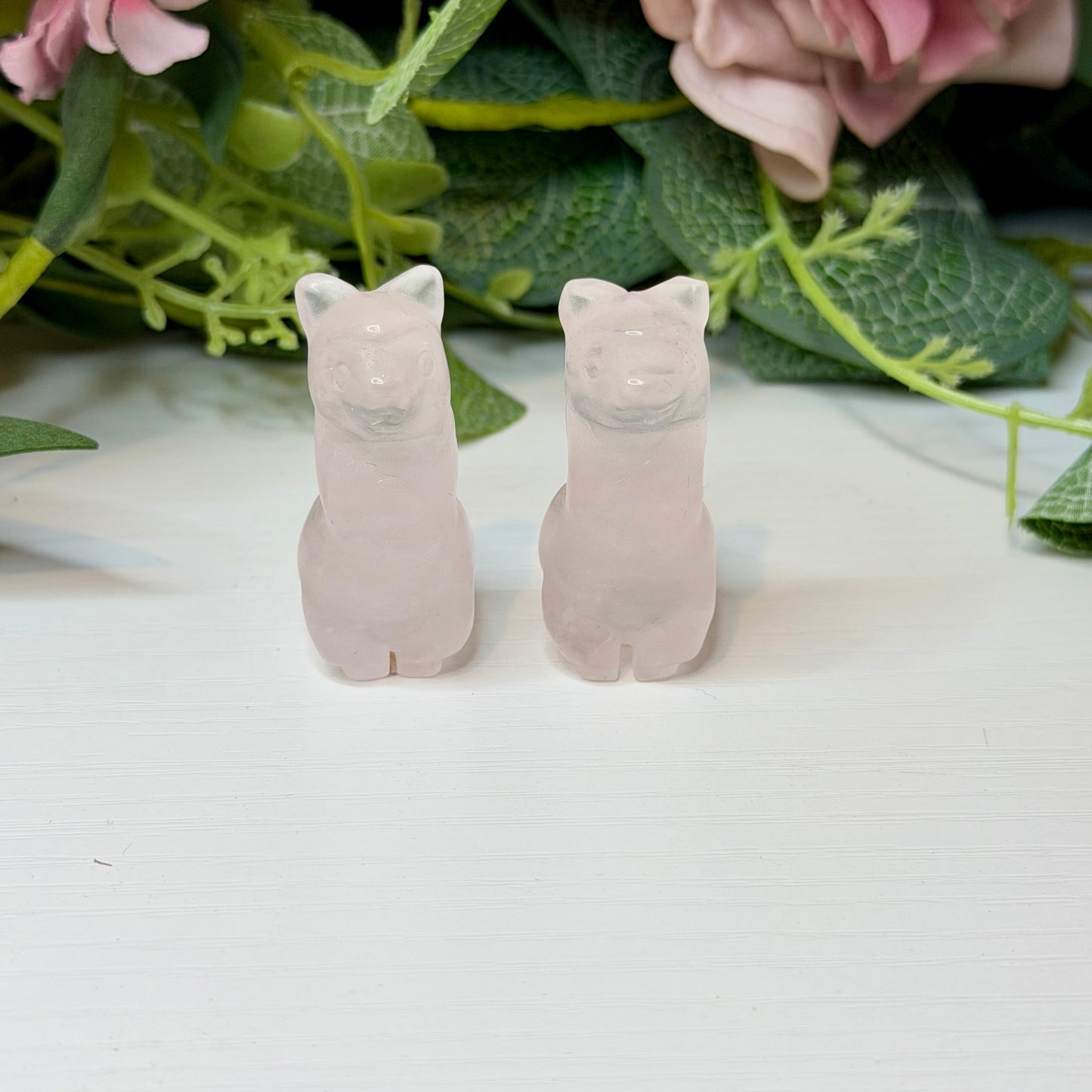 Llama Carvings
