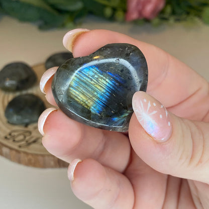 Labradorite Heart (Intuitively Chosen)