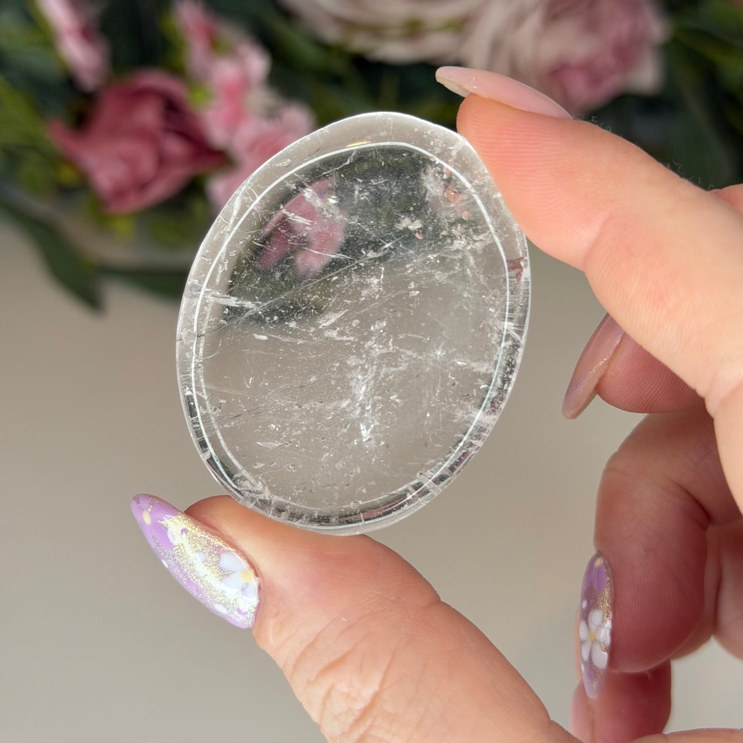Clear Quartz Worry Sones (Intuitively Chosen)