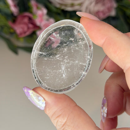 Clear Quartz Worry Sones (Intuitively Chosen)