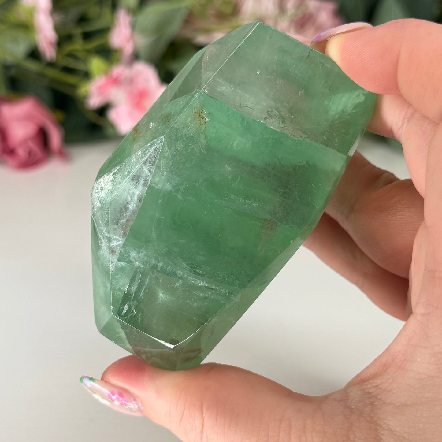 Green Fluorite Freeform’s