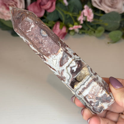 Mexican Lace Agate Towers
