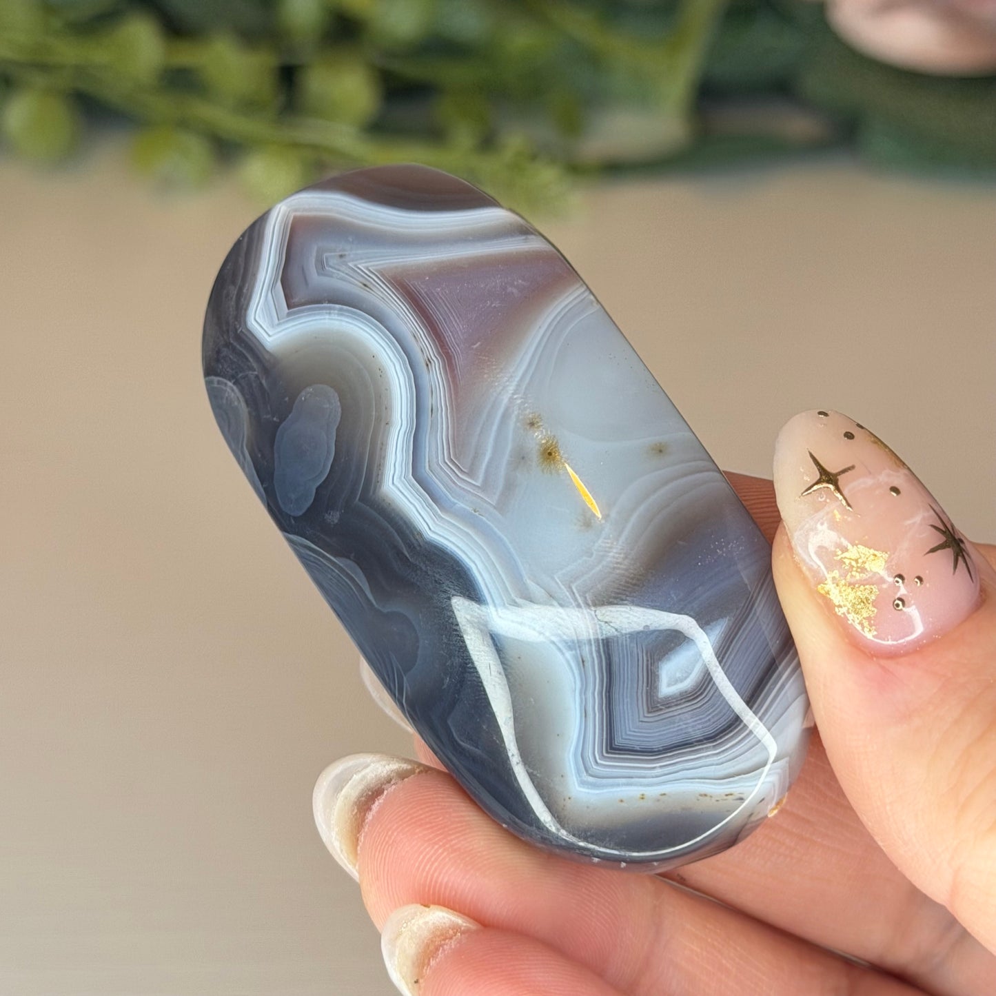 Swazi Agate Palmstones