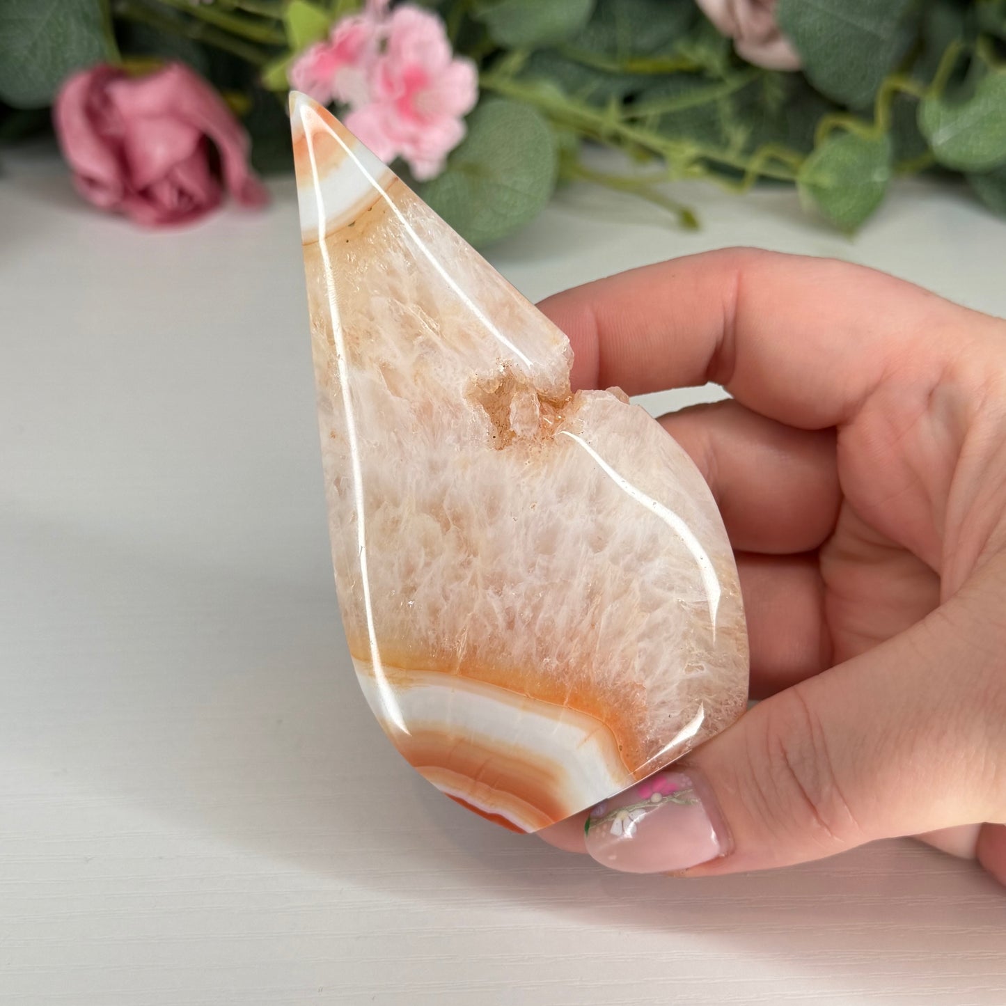 Carnelian Teardrops