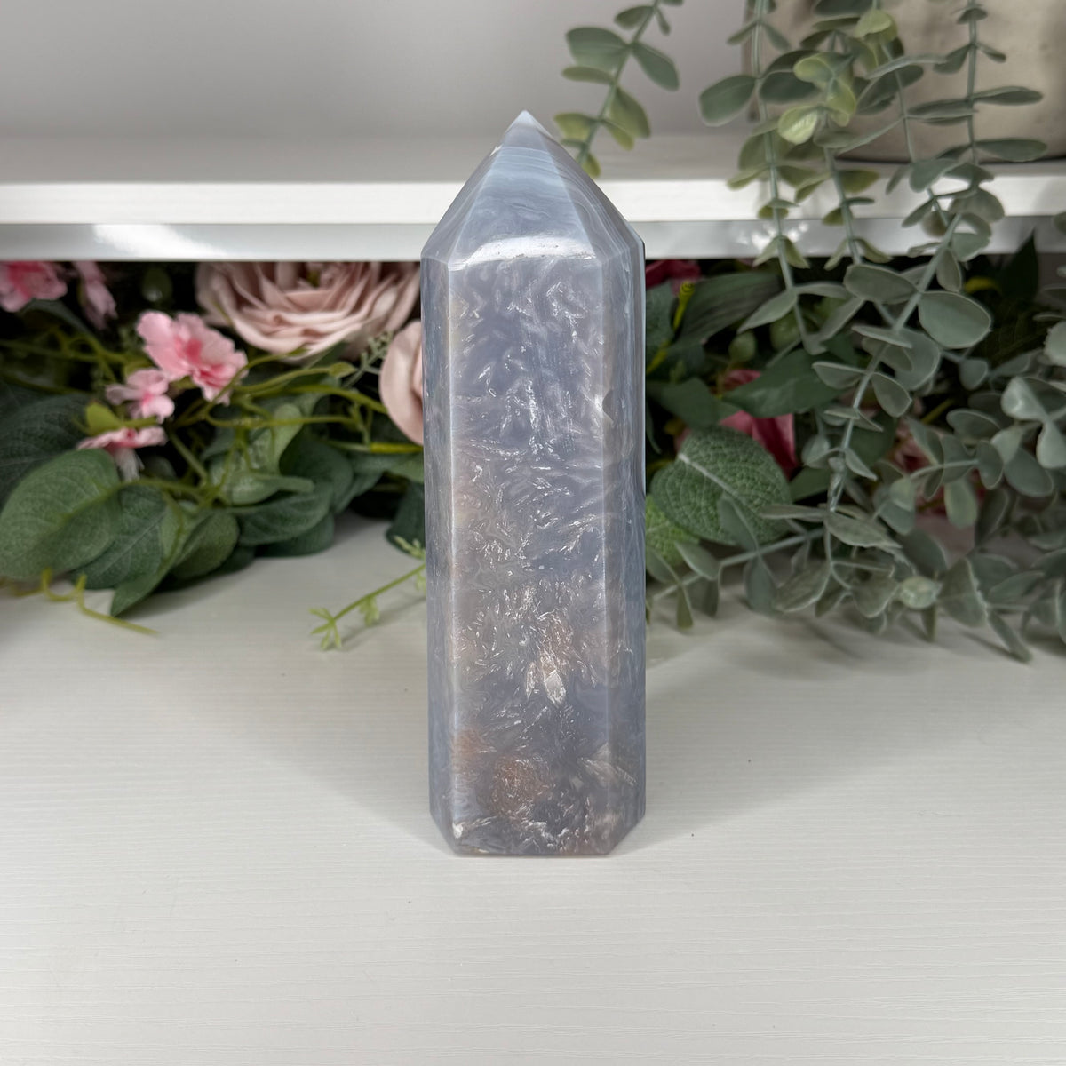 Banded Agate Statement Tower