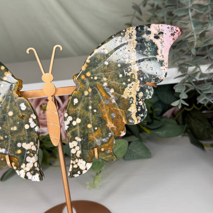 Ocean Jasper Butterfly Wings B
