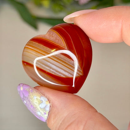 Carnelian Hearts (Intuitively Chosen)