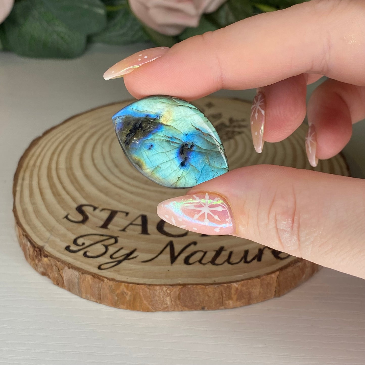 Labradorite Leaf (Intuitively Chosen)