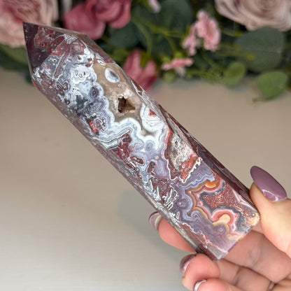Mexican Lace Agate Towers