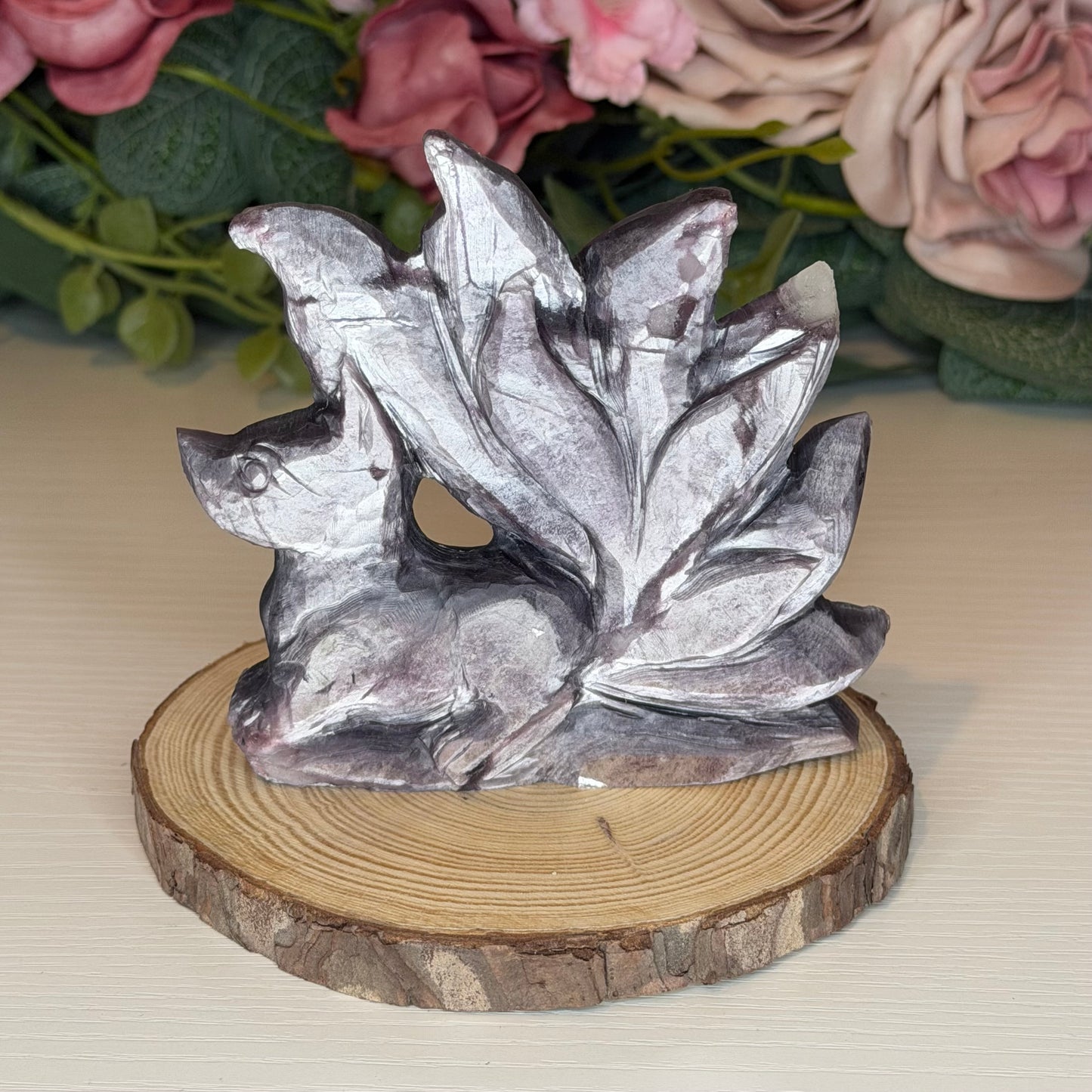 Purple Mica 9 Tailed Fox