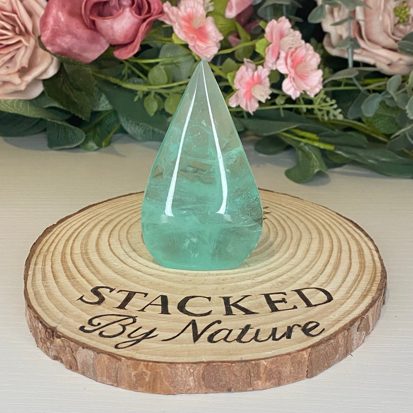 Baja Blast Fluorite Teardrop