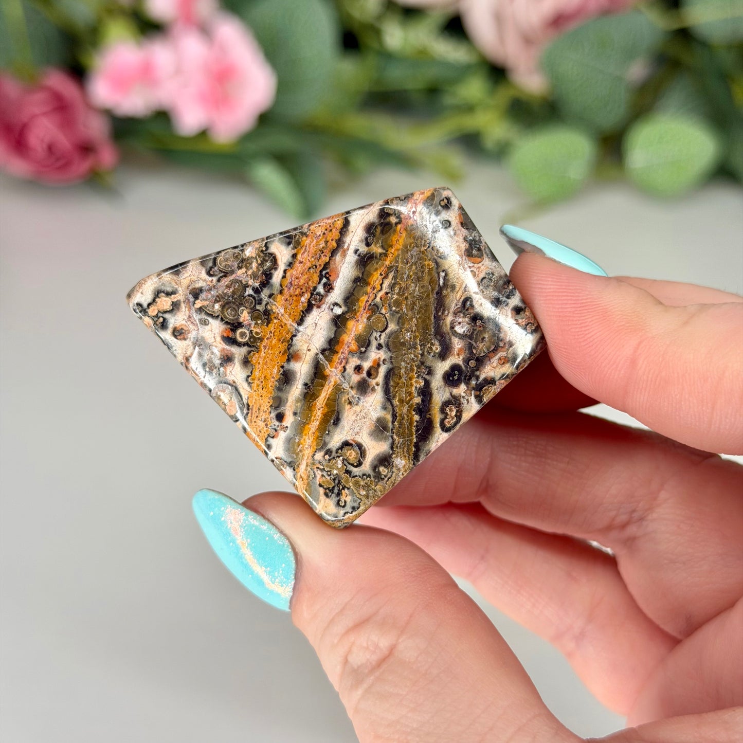 Leopard Skin Jasper Freeforms