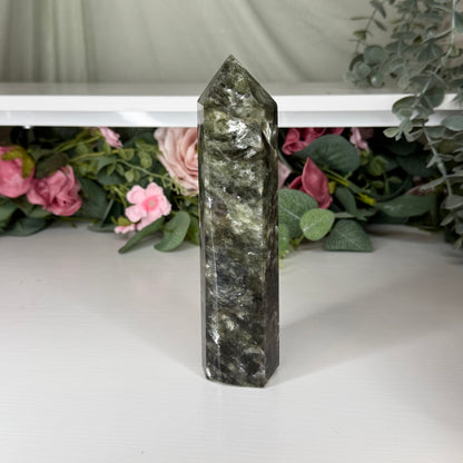 Green Mica Statement Towers (Imperfect)
