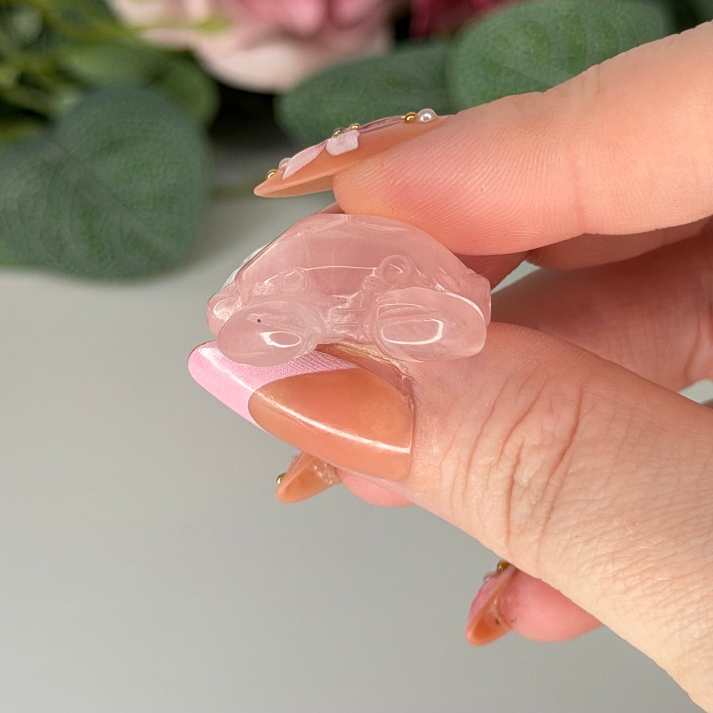 Rose Quartz Crab