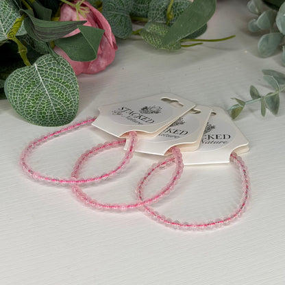 Rose Quartz Bracelet (4mm)