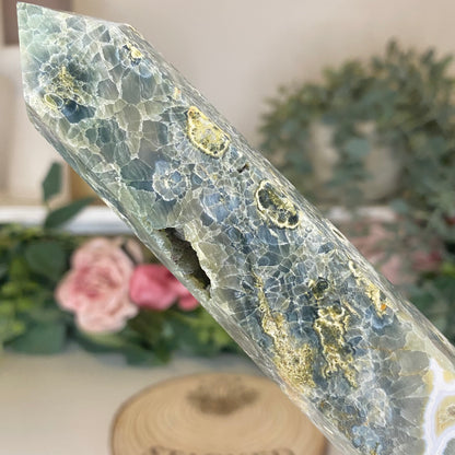 Rainforest Jasper Statement Tower (Imperfect)