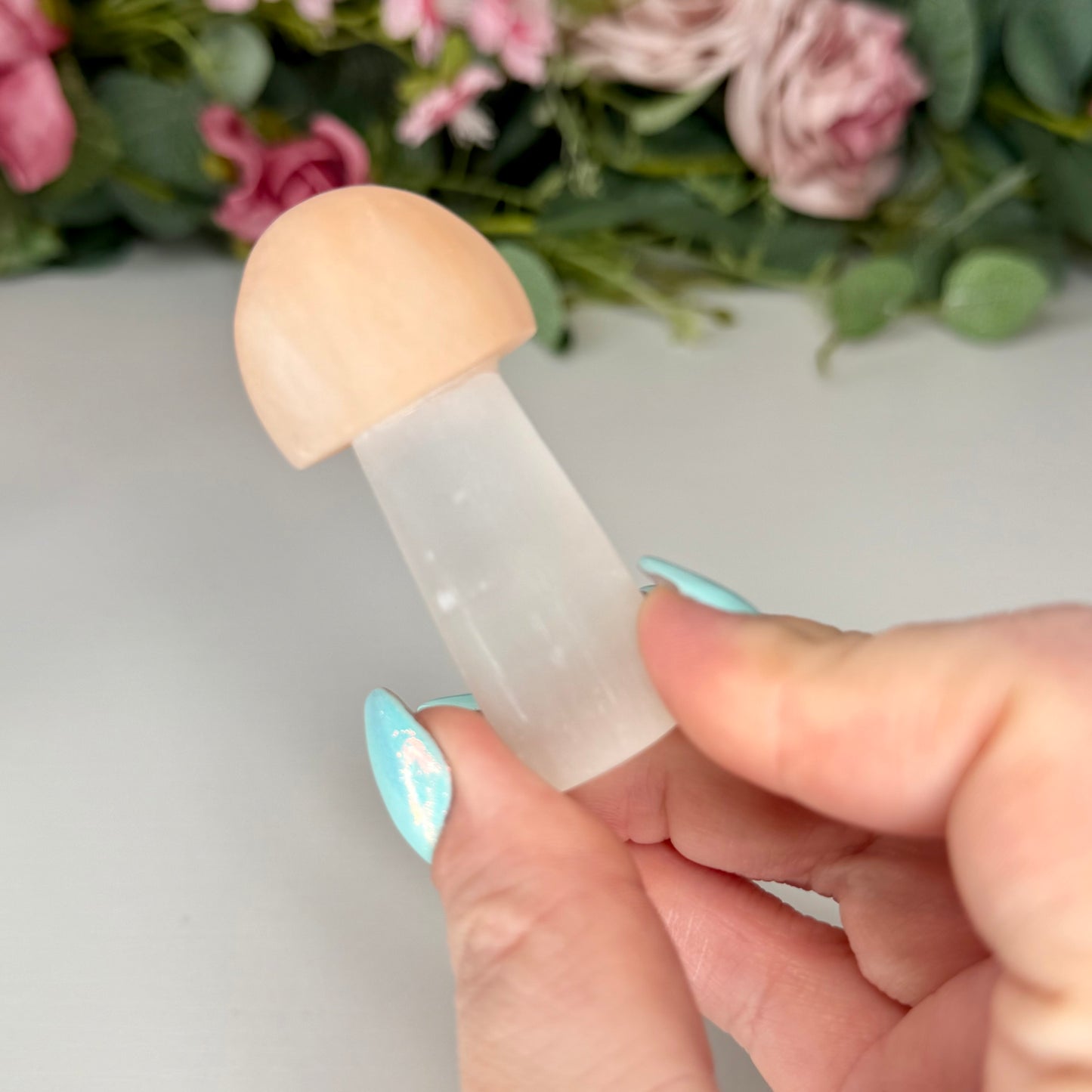 Satin Spar Mushrooms